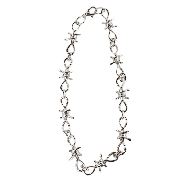 Gothic Punk Taggtråd Thorns Brambles Link Chain Armband