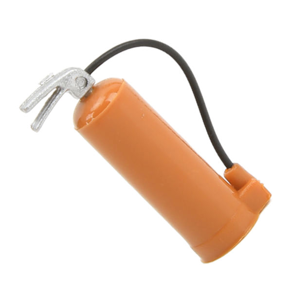 Oranssi elävän näköinen koristeellinen muovinen sammuttimen simulaatio 1/18 1/24 RC-autoille