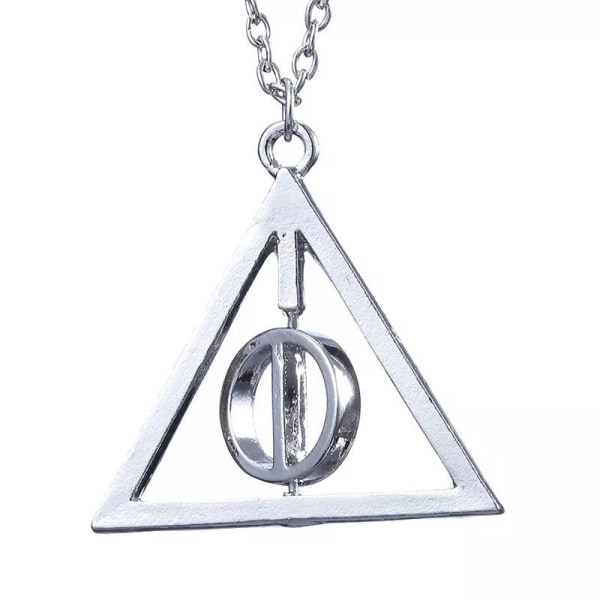 Harry Potter Halsband - Deathly Hallows - Deathly Hallows - silver