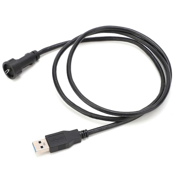 Vedenpitävä USB-liitin Snap Male Panel Mount Socket Teollisuustarvikkeet E10TPCBAM/U3AM(1M) 1M
