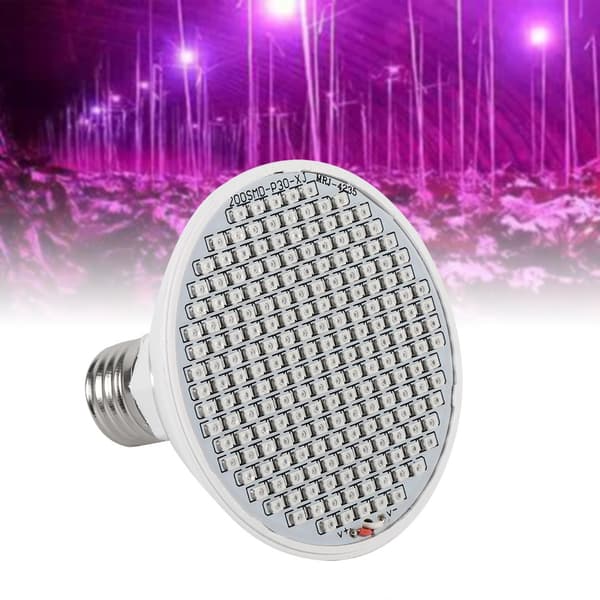 [YD] Højeffektiv 24W E27 LED-groeelys til hydroponiske blomster- og grøntsagsplanter