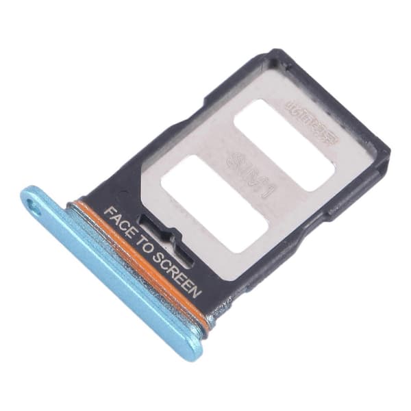 (Ny) For Xiaomi Poco F5 SIM-kortskuff + SIM-kortskuff Blue