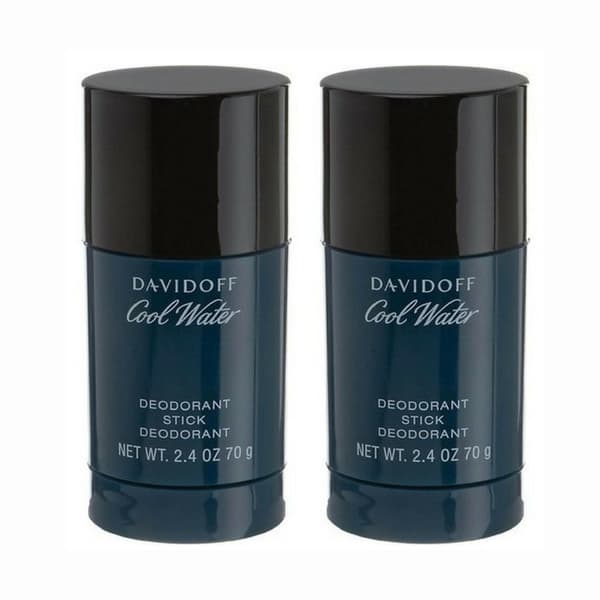 【YD】2-pack Davidoff Cool Water Man Deostick 75ml Transparent transparent