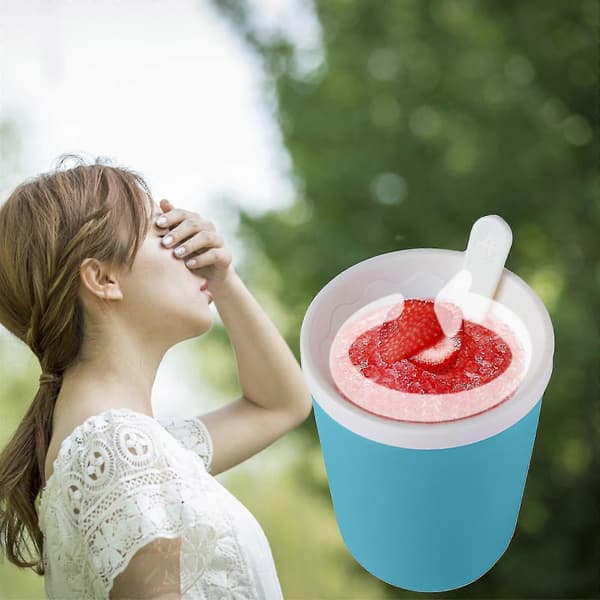 Smoothie Maker Cup, Koppmaker for dine sommerbehov, Smoothiekopp med DIY Smoothie Maker Cup, Iskoppmaker, Iskremmaskin, For Al