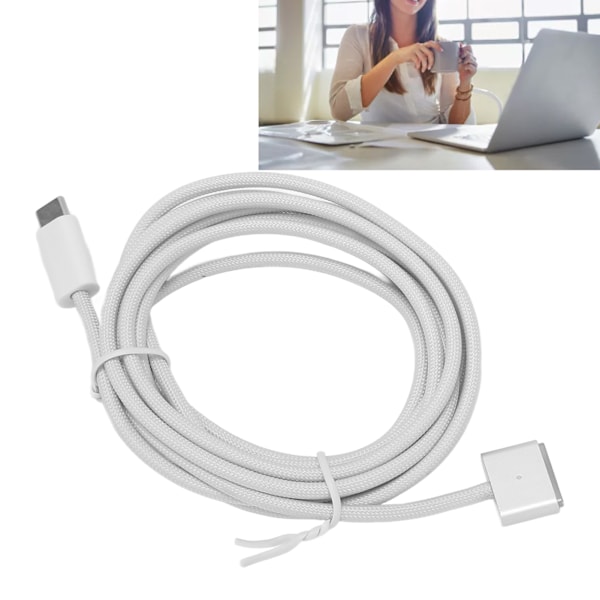 2 metrin Type-C - MagSafe 3 -latauskaapeli, 140 W PD -pikalaturi MacBookille