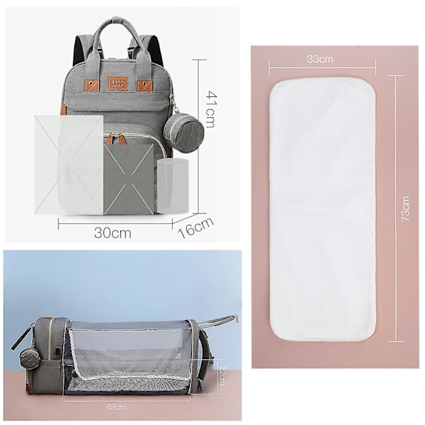 Baby Ryggsäck grey