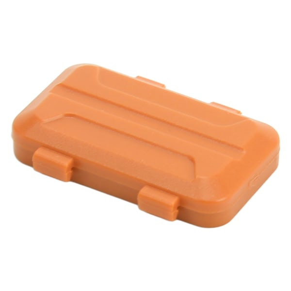 Högkvalitativ orange RC-bil sidverktygslåda för AXIAL SCX24 1/18 1/24 modeller