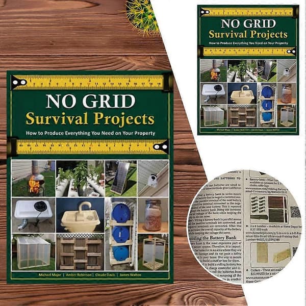 NO GRID SurvivalProjekter ~ A5 A4 Størrelse A5