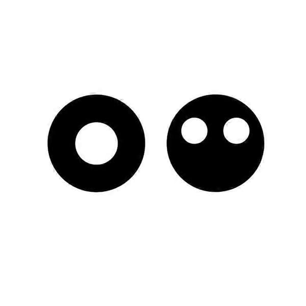 Til OnePlus Ace 2V PHK110 Bagkamera Linse Sæt (Sort) Black