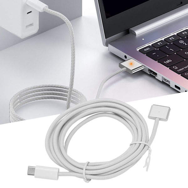 2 metrin Type-C - MagSafe 3 -latauskaapeli, 140 W PD -pikalaturi MacBookille