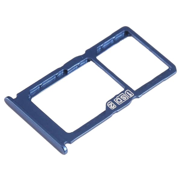 (Ny) Til Nokia 8.3 KOMPATIBEL SIM + SIM / Micro SD-kortbakke Blue