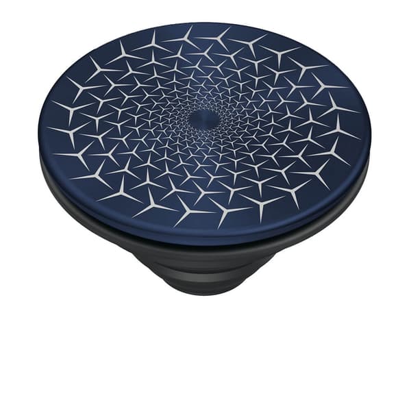 【YD】PopSockets Irrotettava ote jalustatoiminnolla LUXE Spin BackSpin Alum Propeller Blå 10