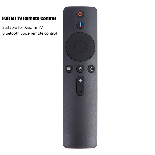 Bluetooth Voice Remote kompatibel med Mi TV MI Box 3 S 4X TV B Black one size