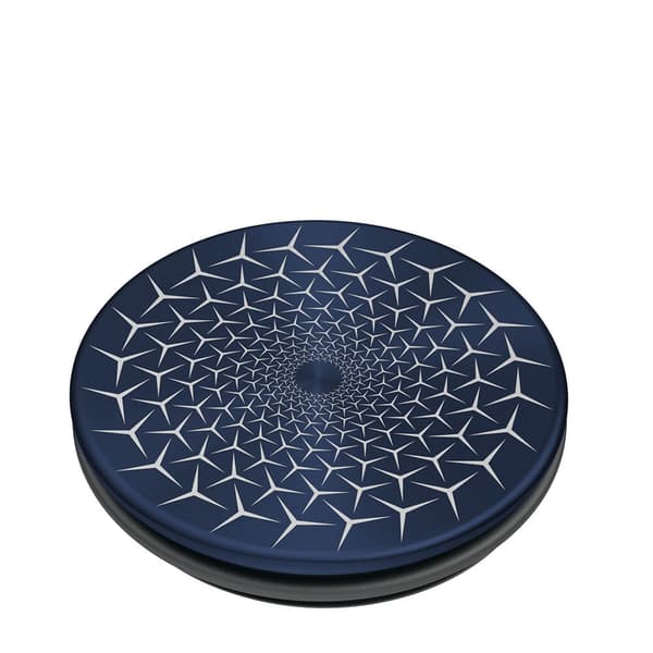 【YD】PopSockets Avtakbart grep med stativfunksjon LUXE Spin BackSpin Alum Propeller Blå 10