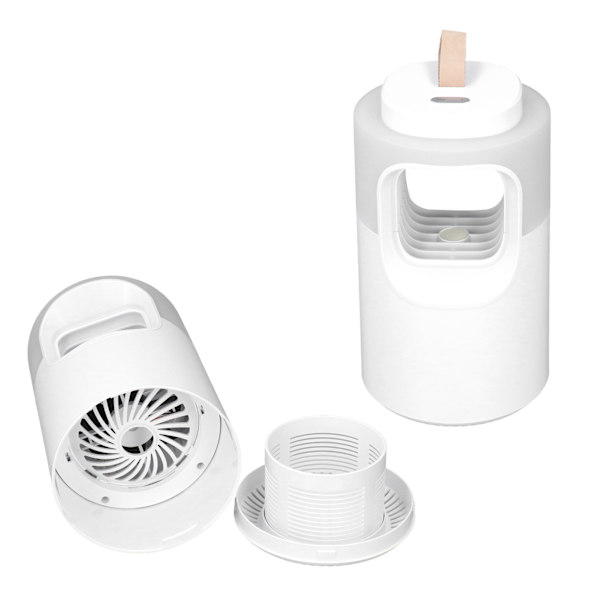 USB-ladattava hyttystenkarkotinlamppu 2 in 1 LED-hyttystenkarkotinlamppu kotiin, makuuhuoneeseen, toimistoon