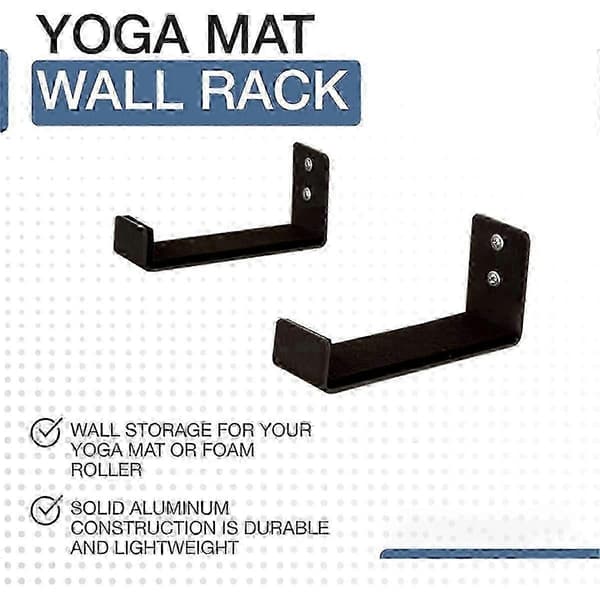Förvaringsställ för yogamatta och foam roller