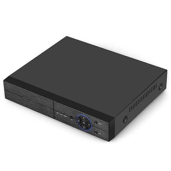 A4B3Kit 2MP 4CH 1080P CCTV Sikkerhetskamerasystem AHD DVR Overvåkingssett, Støtter Nattsyn / Bevegelsesdeteksjon (Hvit) White