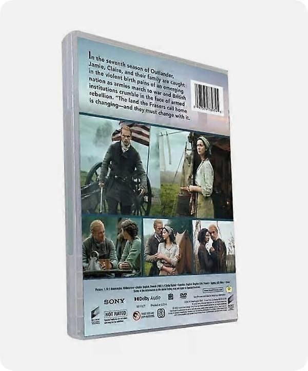 【YD】Outlander Sæson 7 engelsk version (2023) DVD 4-Disc Ny Boks Sæt
