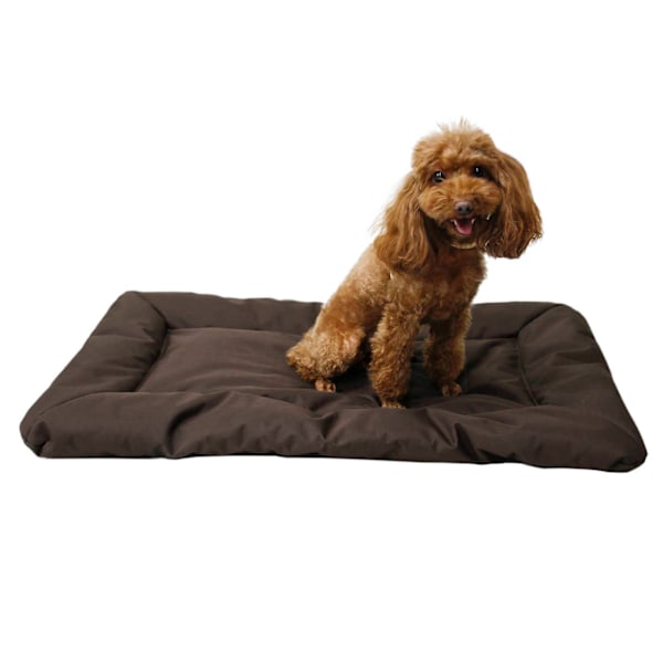Bærbar Vanntett Hundeseng - Sammenleggbar Campingmatte for Små til Mellomstore Hunder - Ripebestandig Design