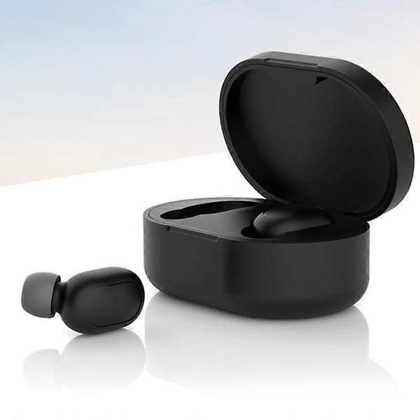 (Nytt) Bluetooth øretelefon silikonetui for Redmi AirDots Black