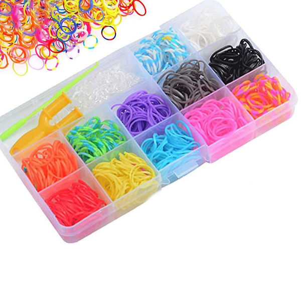 Kompatibla Twist Bands Kit, gummiarmbandstillverkning