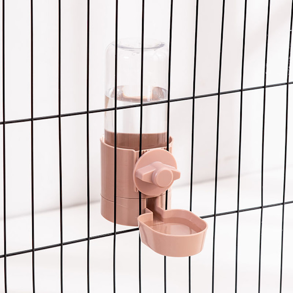 Cat pet leverer et komplet sæt hængende automatisk vandføder pink