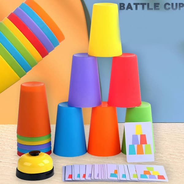 3,94\" Sport Flying Racing Cup Speed Cup Pædagogisk Legetøj Sport Stacking Cups
