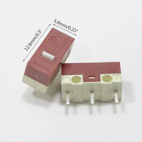 【BQ】Til Huano Silent Mouse Micro Switch Micro Mute Button 8 stk./sæt