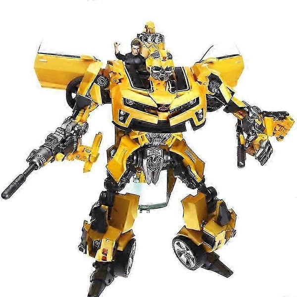 【YD】Transformers Bumblebee Robotbil - Interaktiv Actionfigurleke for Barn og Samlere