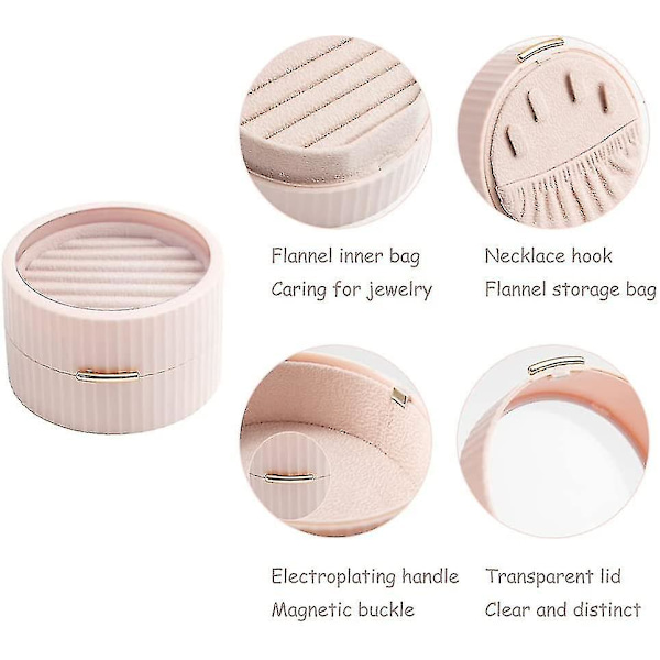 Liten smyckeskrin resor Smyckeskrin Smycken Organizer