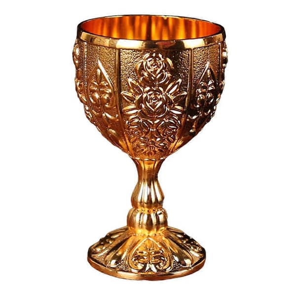 Begert preget kopp Elegant koppfester Drikkevarer Gold
