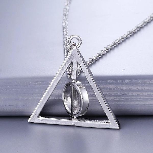 Harry Potter Halsband - Deathly Hallows - Deathly Hallows - silver