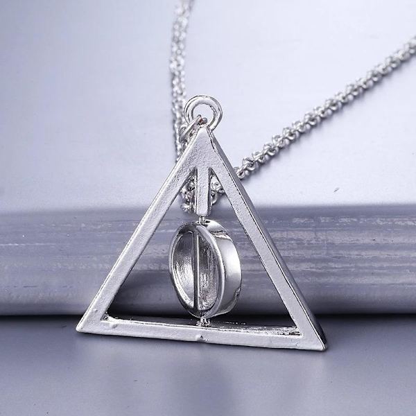 Harry Potter Halsband - Deathly Hallows - Deathly Hallows - silver