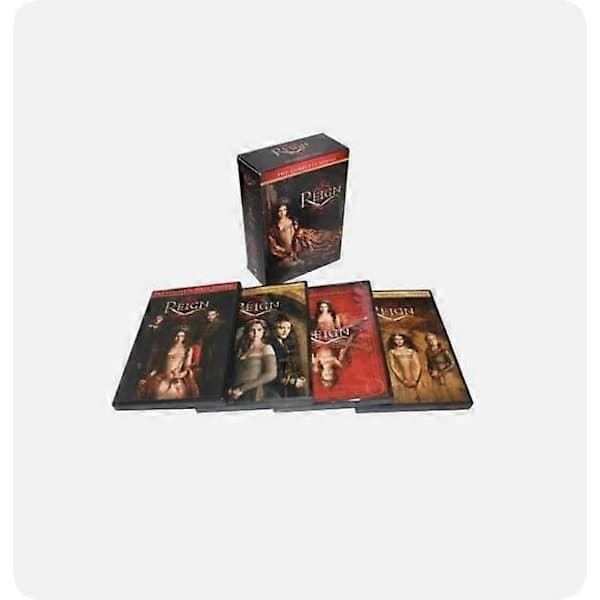 【YD】Reign: The Complete Series Sæson 1-4 (DVD, 2017, 17-disk sæt) Engelsk version