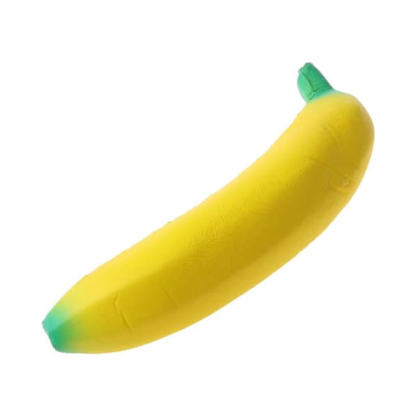 Simulering Banan Squishy Leksak Långsamt Stigande Kläm Stress Dekompression Docka