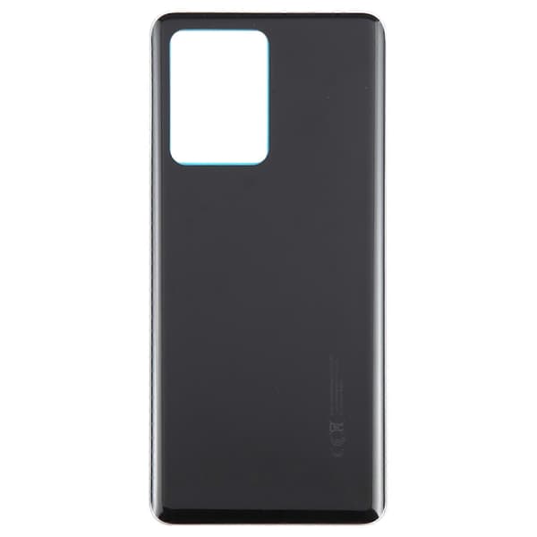 (Ny) Til Xiaomi Redmi Note 12 Pro+ Batteribagcover i glasmateriale Black