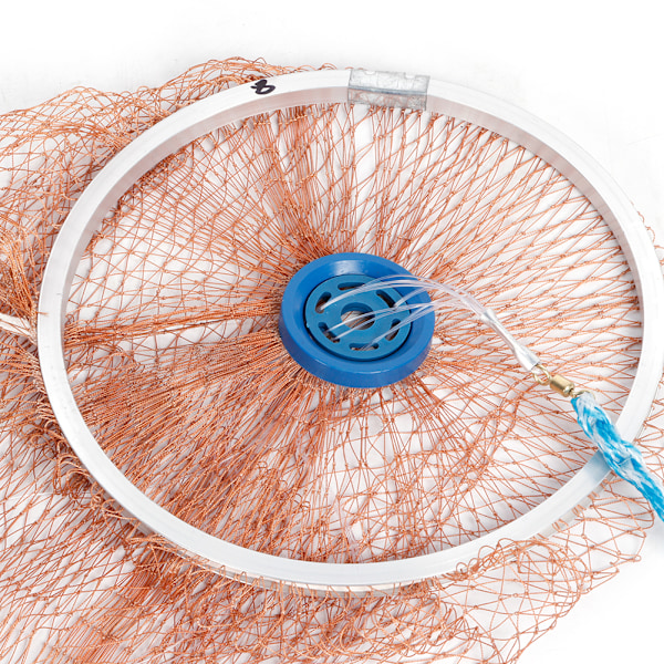 Nylon Fiskenet til Agnfisk - 2,4 m Amerikansk Stil Håndkast Udendørs Fiskenet