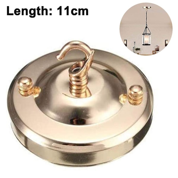 11 cm diameter tak med krok för hängande armaturer