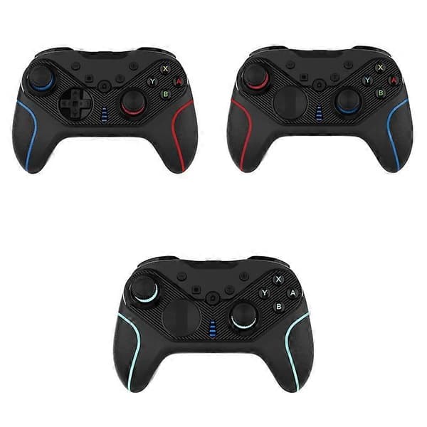 Trådlös Gamepad med väckningsfunktion för Nintendo Switch/Android/IOS/PC, Stil: S818 Grön Svart Inte angivet