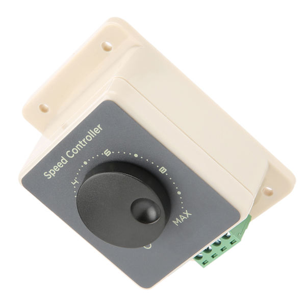 Tehokas 20A PWM DC-moottorin nopeudensäädin 12V/24V/36V/48V värivaihtoehdoilla