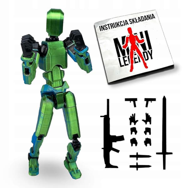 【YD】Figur Printre Mini Legends, Micro Legends Wojbot
