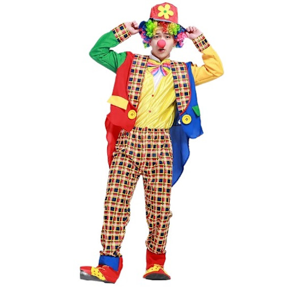 Voksen klovnekostumer til Halloween, jul, fødselsdage og fester - mænd og kvinder - performance kostumer Tuxedo clown