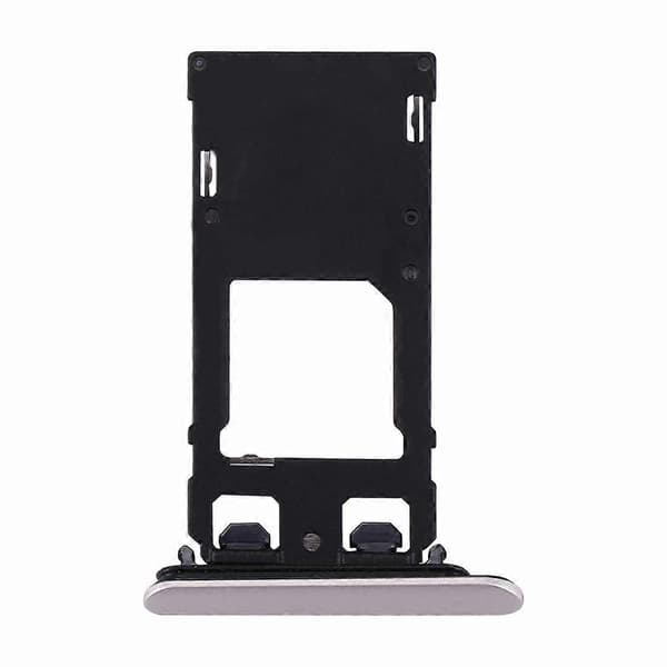 (Uusi) Sony Xperia XZs SIM- ja Micro SD -korttikelkka Silver