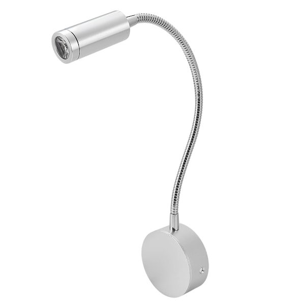 1W Justerbar LED Vægslampe - Fleksibel Natlampe til Soveværelse, Perfekt til Læsning, 85V-265V Vægmonteret Design