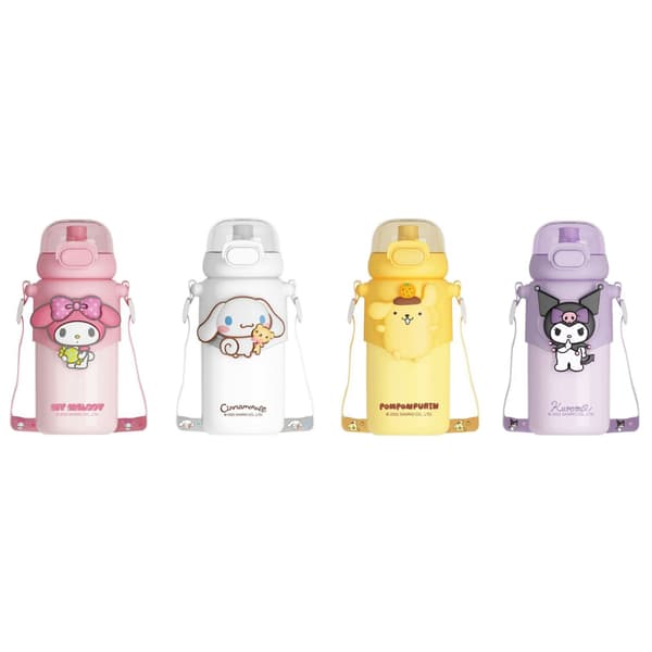 Sanrio isolert vannflaske, søt tegneseriedesign, 316 rustfritt stål, bærbar kopp for jenter og studenter. Pudding Dog Pudding Dog 380ml