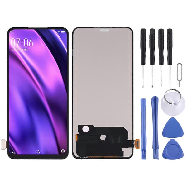 (Ny) TFT främre LCD-skärm för Vivo NEX Dual Display med digitizer komplett montering (stöder inte fingeravtrycksidentifiering) Inte angivet
