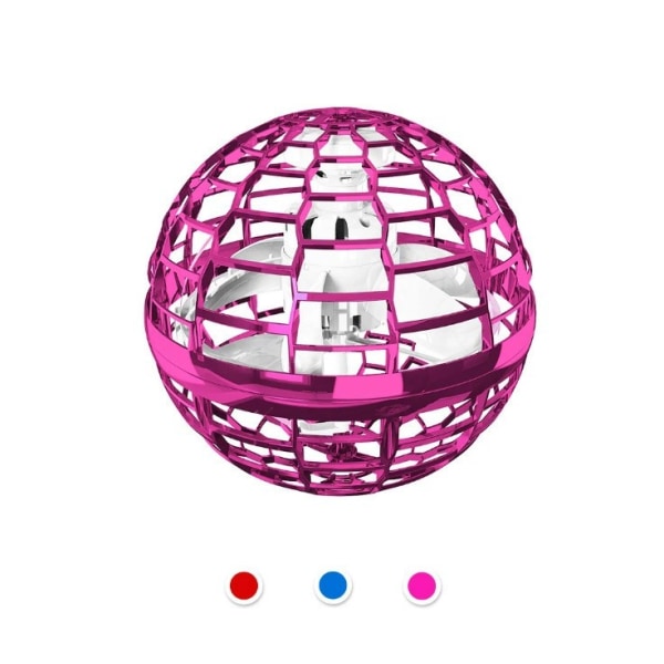 Flying Ball, 2023 päivitetty lentävä pallolelu, käsin ohjattava Boomerang Hover Ball, lentävä pyörä, jolla on loputtomia taitoja, viileä lelulahja pinkki pink backspin 1 pack