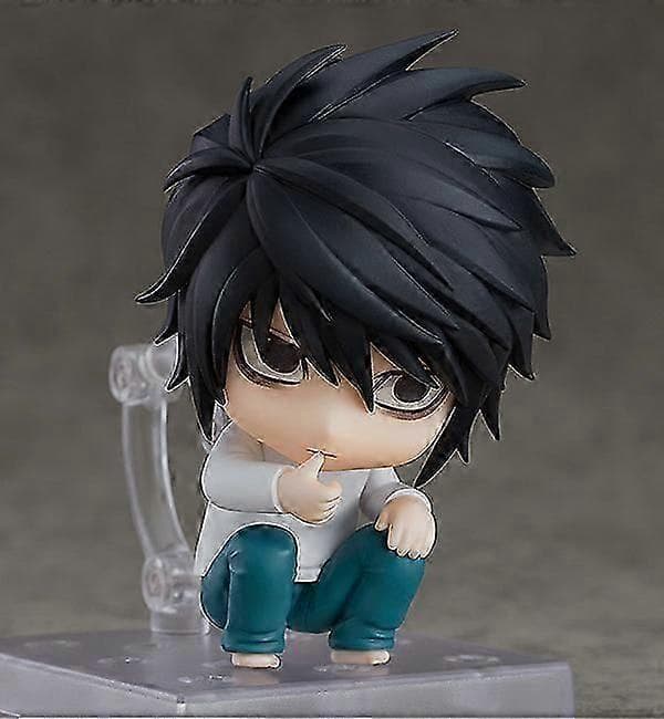 【YD】Death Note Animefigurer 10 cm L & Light PVC-samleobjekter til fans without retail box1