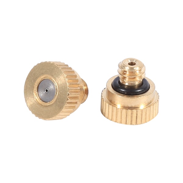 Mässingssprutmunstycken (0,4 mm) för kylsystem - 10/24 UNC - 20-pack för trädgårdsanvändning
