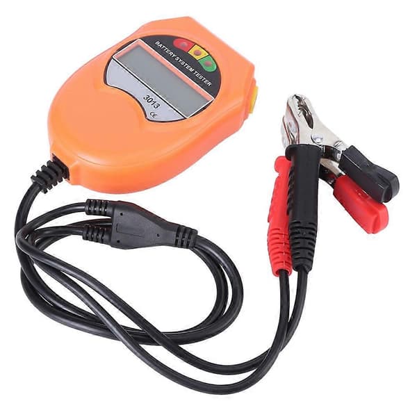 LCD-bakgrunnsbelyst display Bilbatterisystemtester for 12V blysyrekjøretøylading